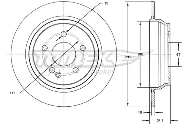 TOMEX Brakes TX 71-89...